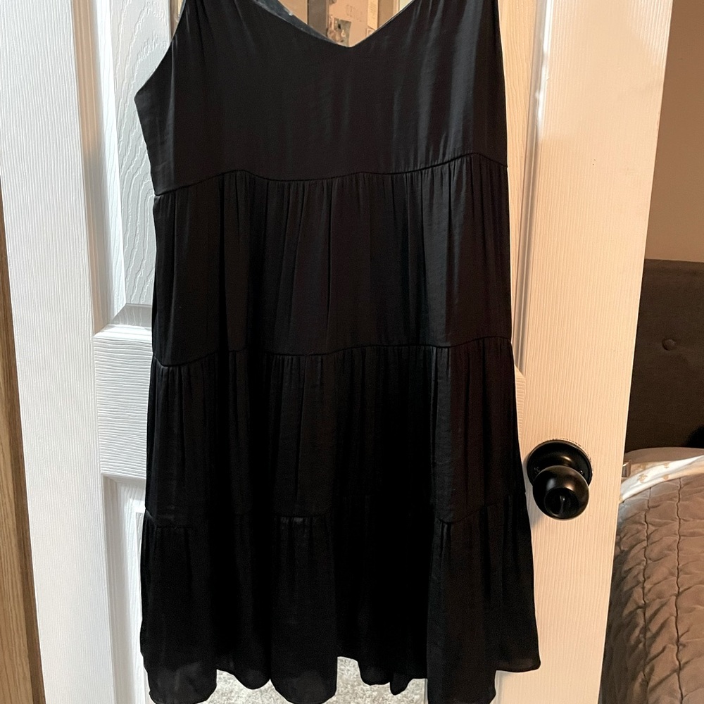 Naked zebra black dress